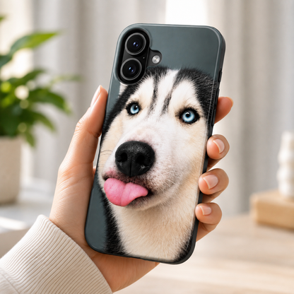 Squeezy Paw - Funny Dog Phone Case