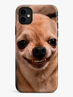 Squeezy Paw - Funny Puppy Phone Case