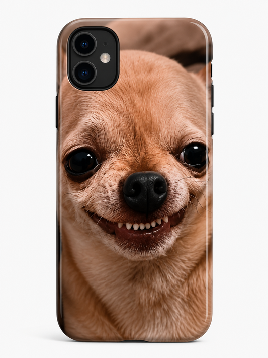 Squeezy Paw - Funny Puppy Phone Case