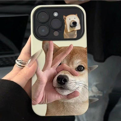 Squeezy Paw - Funny Puppy Phone Case